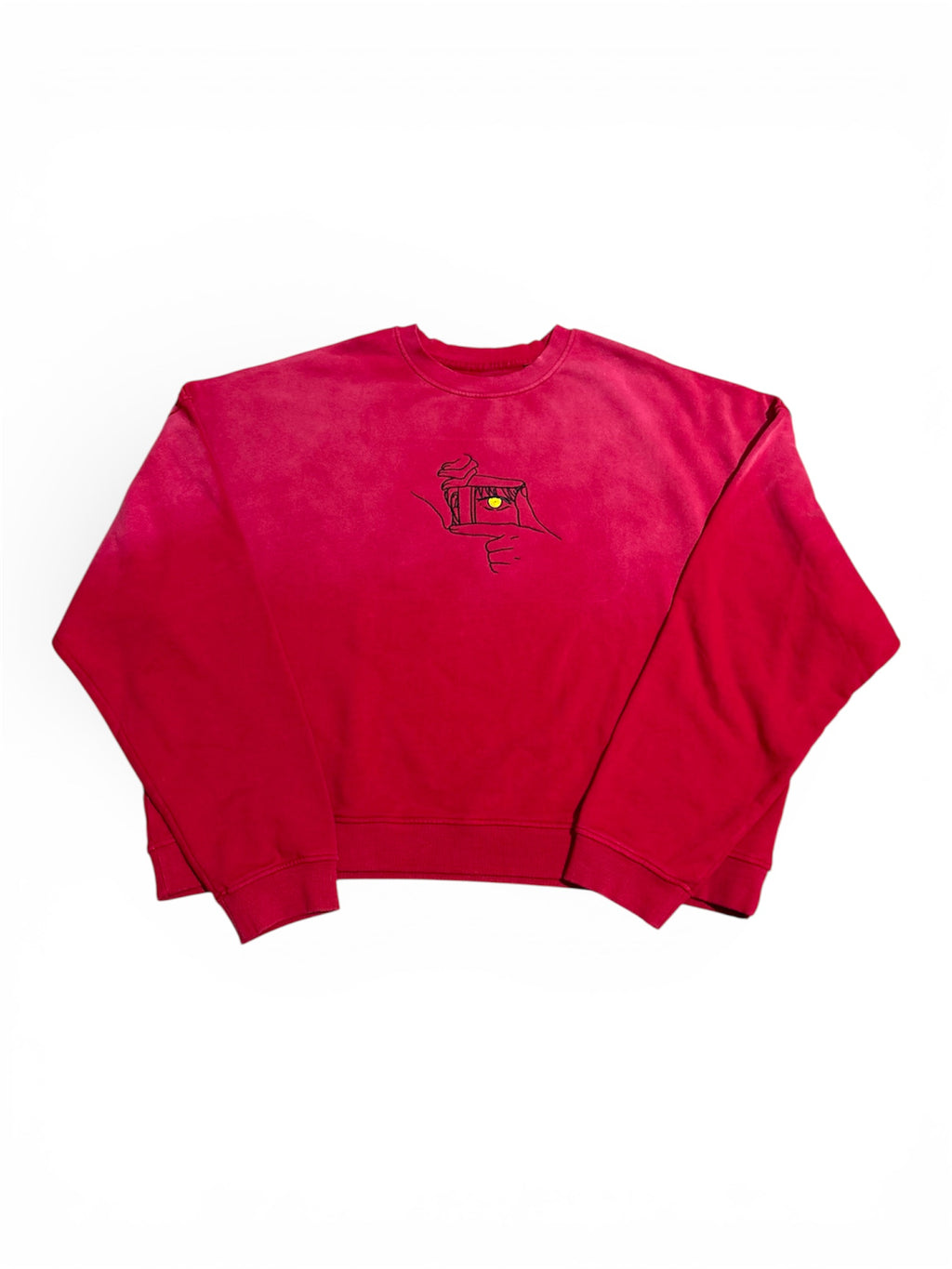 Controlling Oversized Sweatshirt